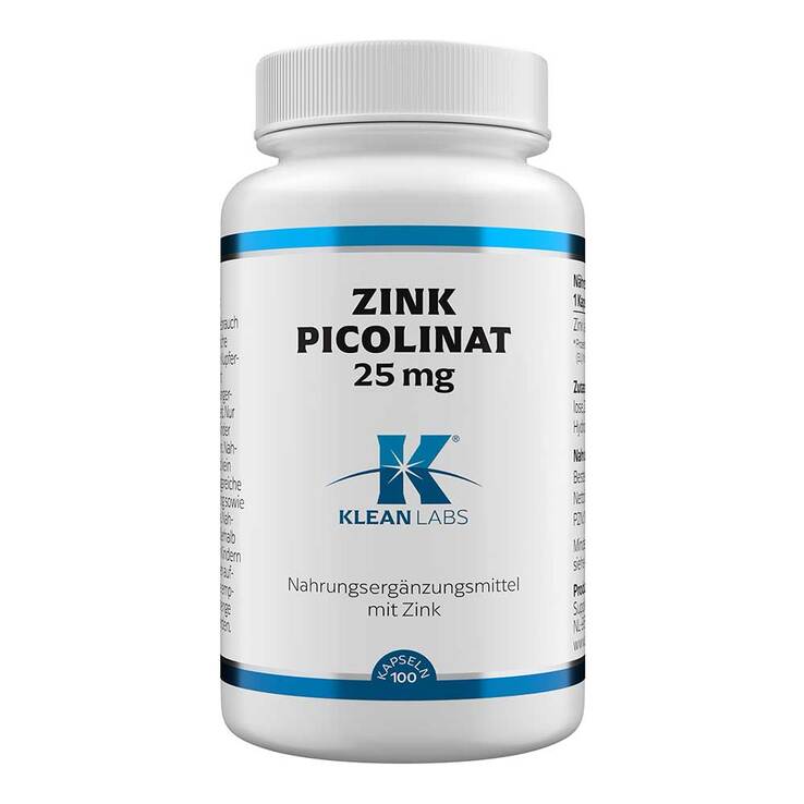 Zinkpicolinat 25 mg Kapseln, 100 St