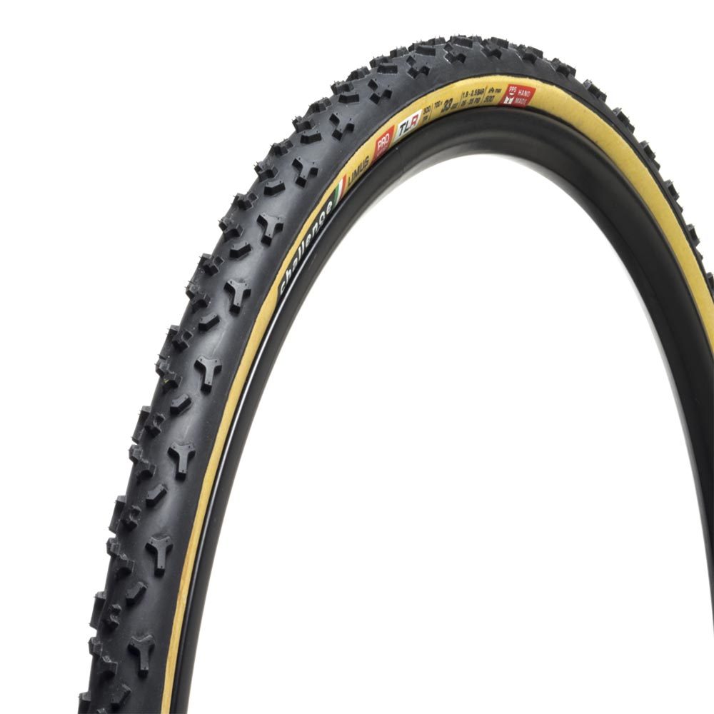 Challenge Limus Pro Cross Open Tubular TLR Vouwband Zwart/Bruin 700x33C