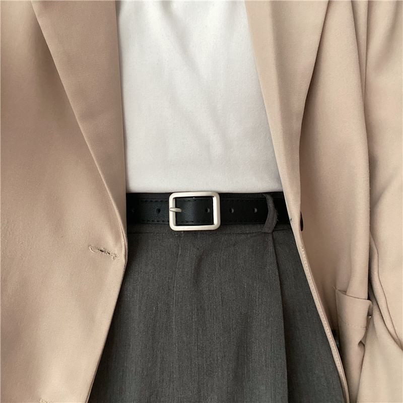 Carmola - Unisex 118CM imitatieleren riem
