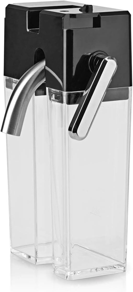 BEEM CLASSICO Espresso-Siebträgermaschine - 19 bar | Silber | Integrierter Milchtank und Dampfdüse | Abnehmbarer Wassertank | 1.450 W