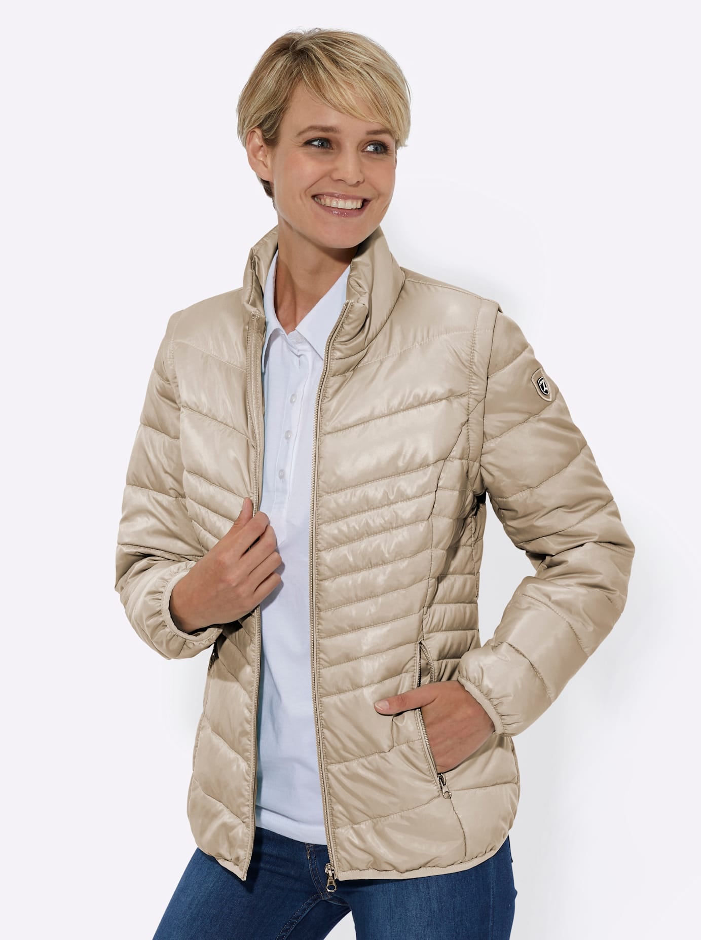 Casual Looks Steppjacke ohne Kapuze