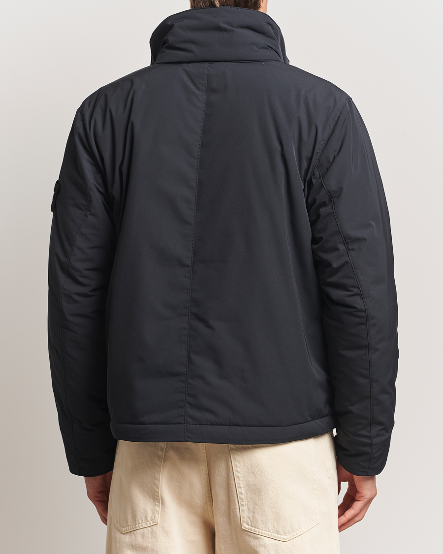 Stone Island Micro Twill Padded Jacket Black
