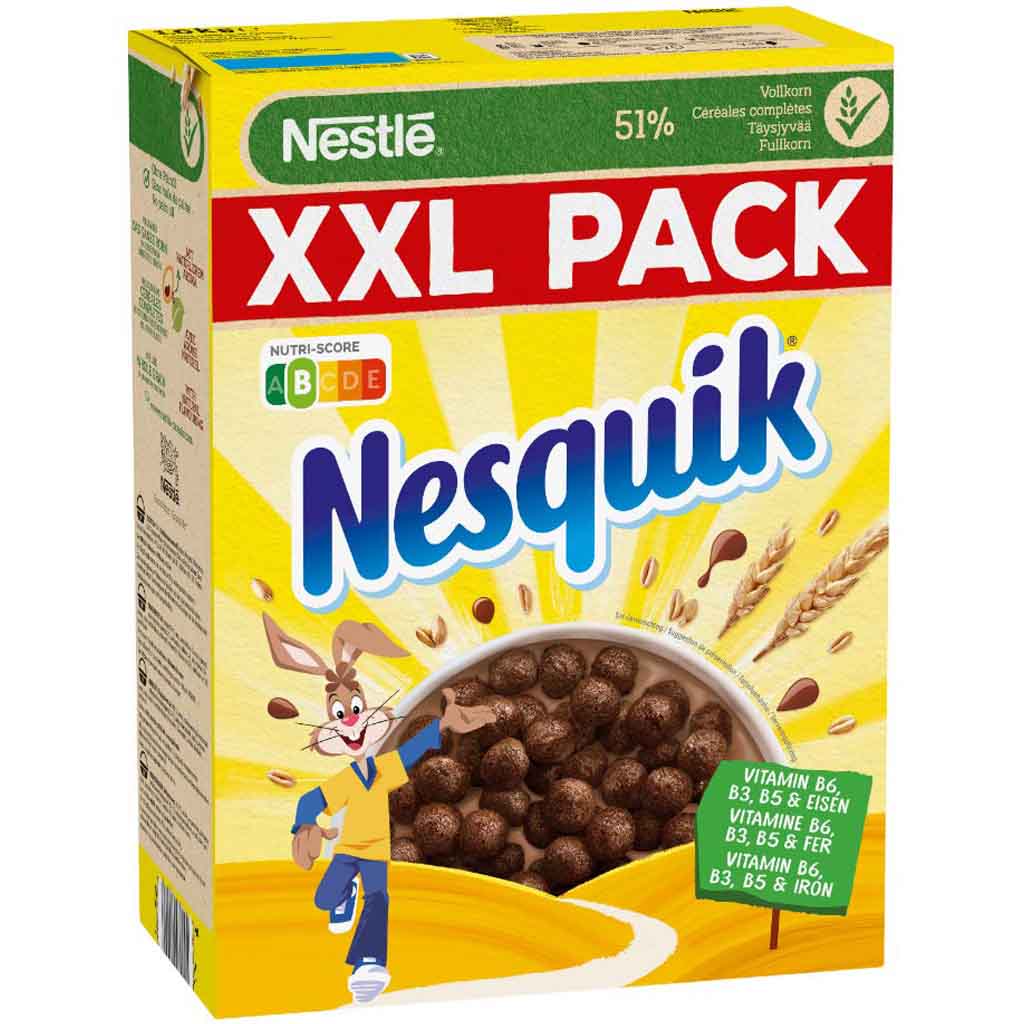 Nestle Nesquik Knusper-Frühstück 1kg MHD:30.9.25