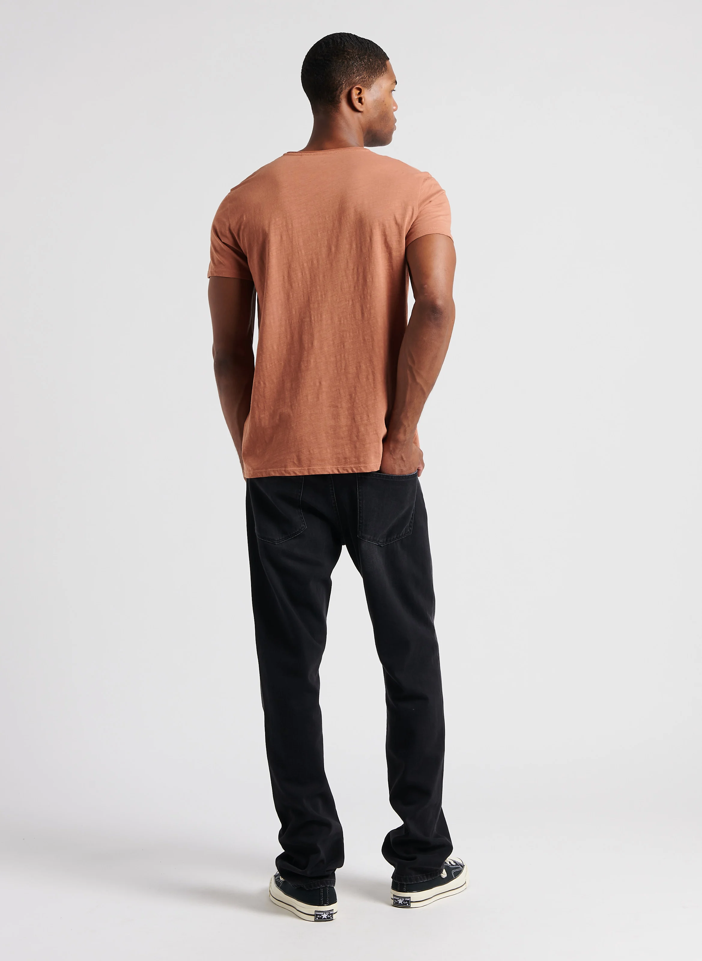 Jean regular-fit en coton | Noir