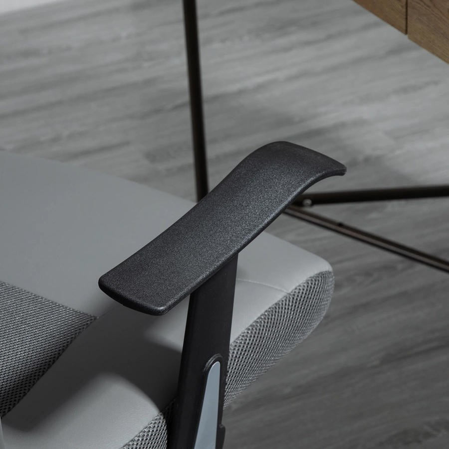 Vinsetto Bürostuhl ergonomisch grau