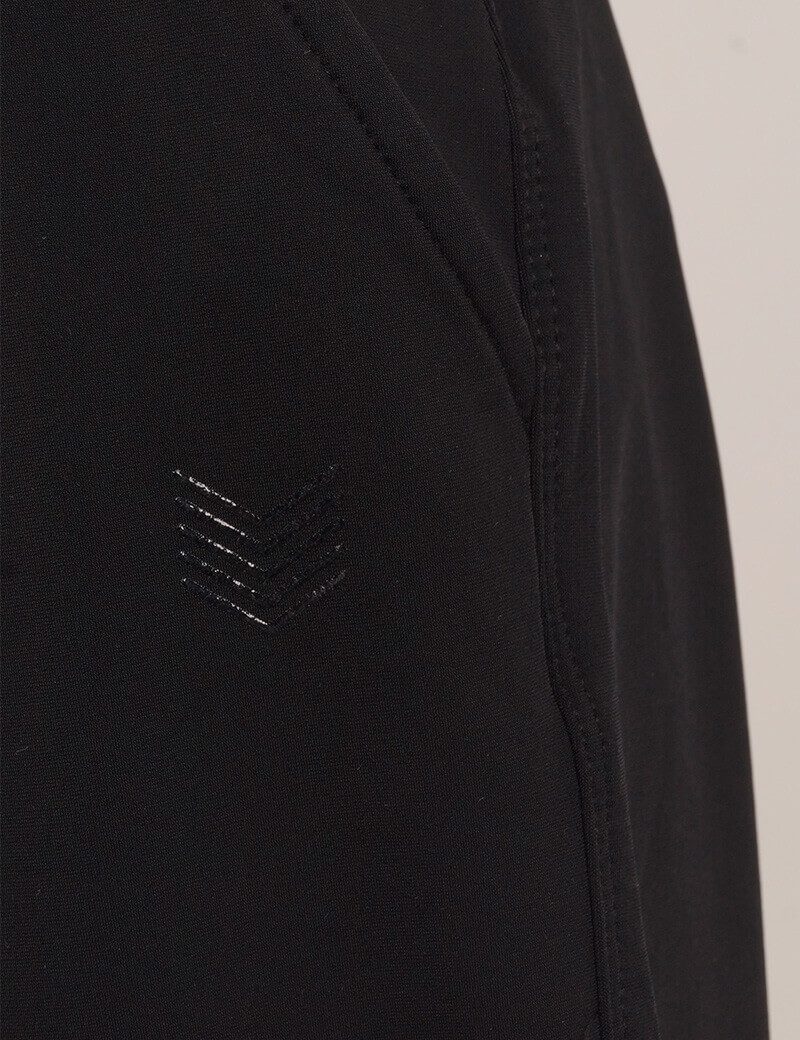 HBT BASICS - KRISTIANA PANTALON CITY STRAIGHT NOIR