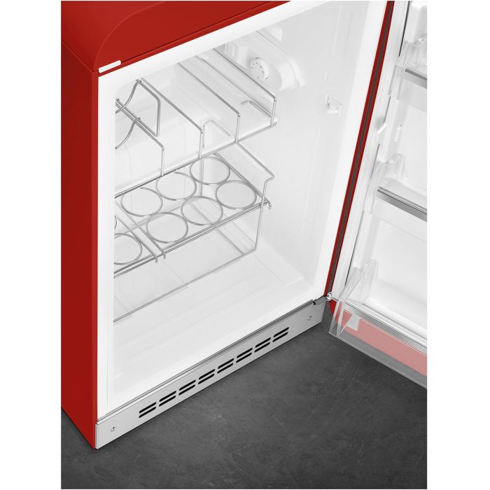 SMEG Stand-Kühlschrank 50's Retro Style FAB10HRRD5 Rot