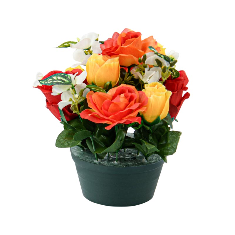Coupe de fleurs artificielles