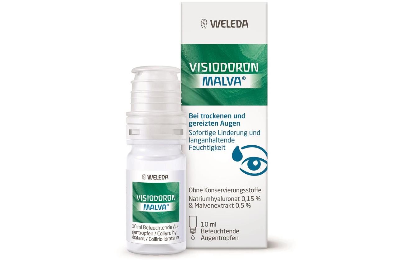 Augentropfen Visiodoron Malva 10 mlNatürlich wirksame Augentropfen bei trockenen und gereizten Augen
