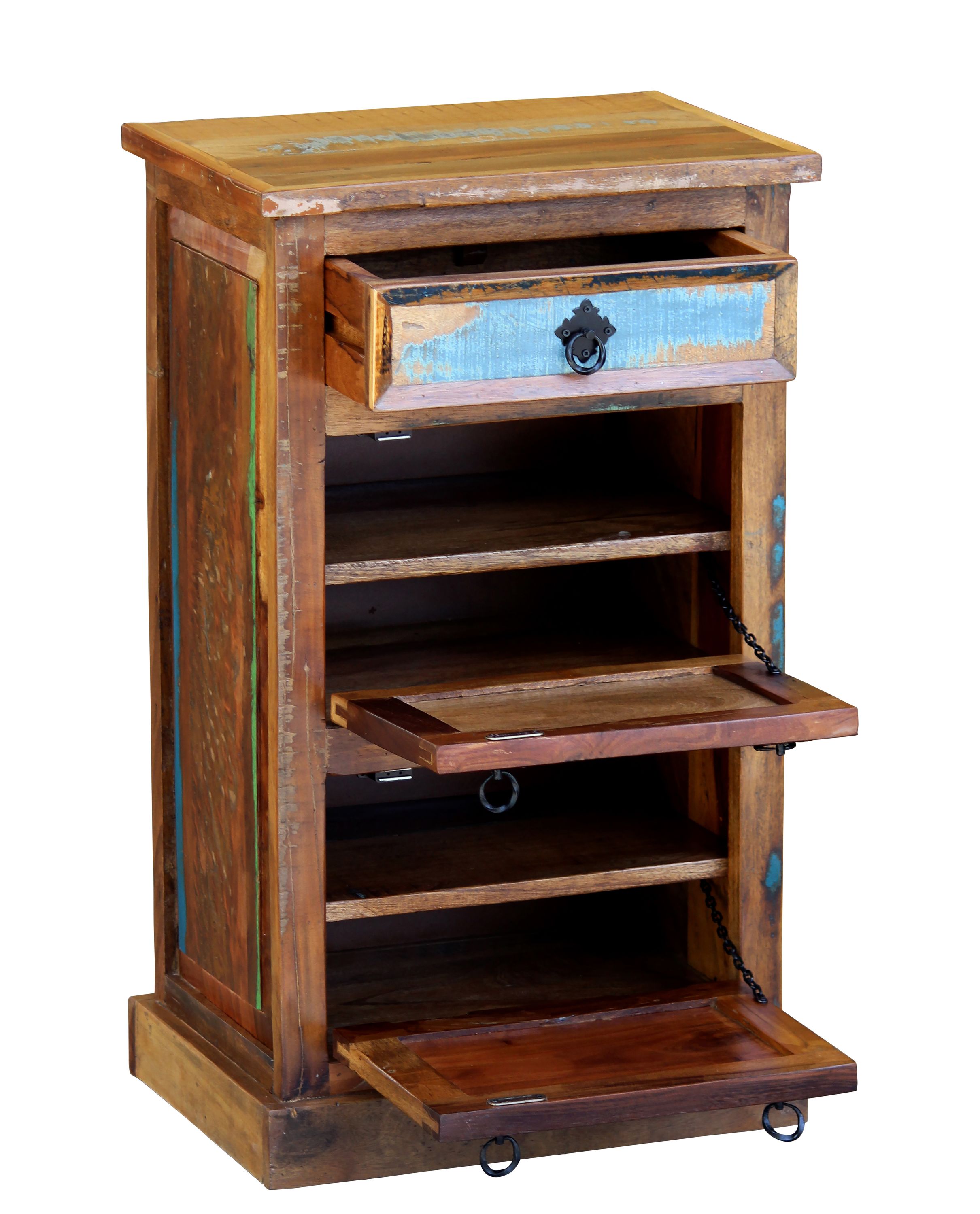 Schuhschrank Holz Vintage CLAIRE