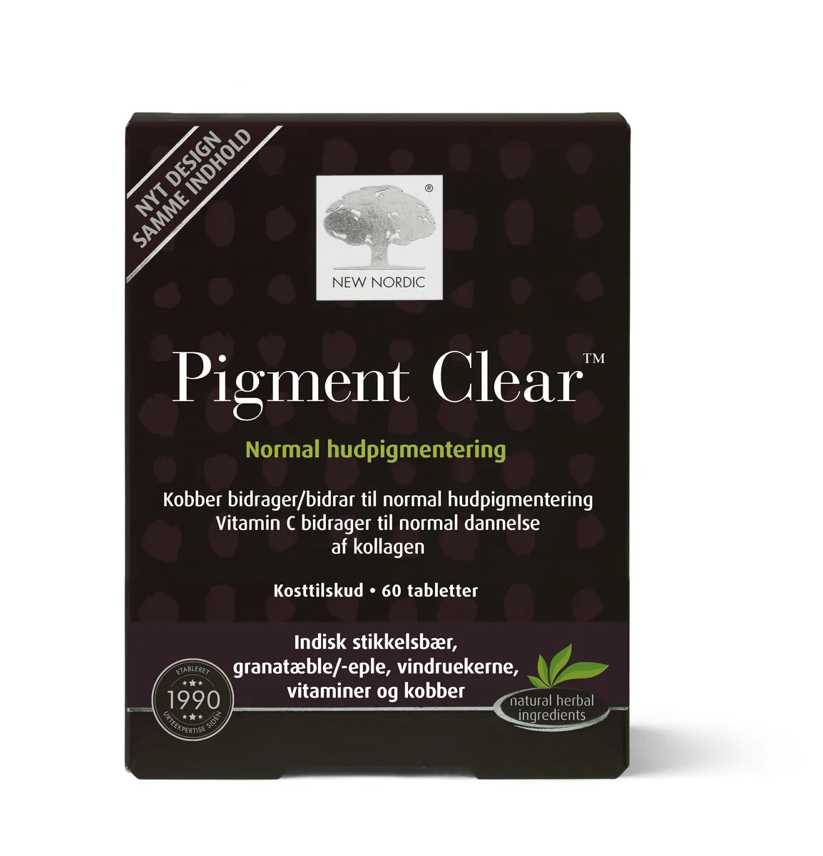 New Nordic Skin Care Pigment Clear - 60 tabl.