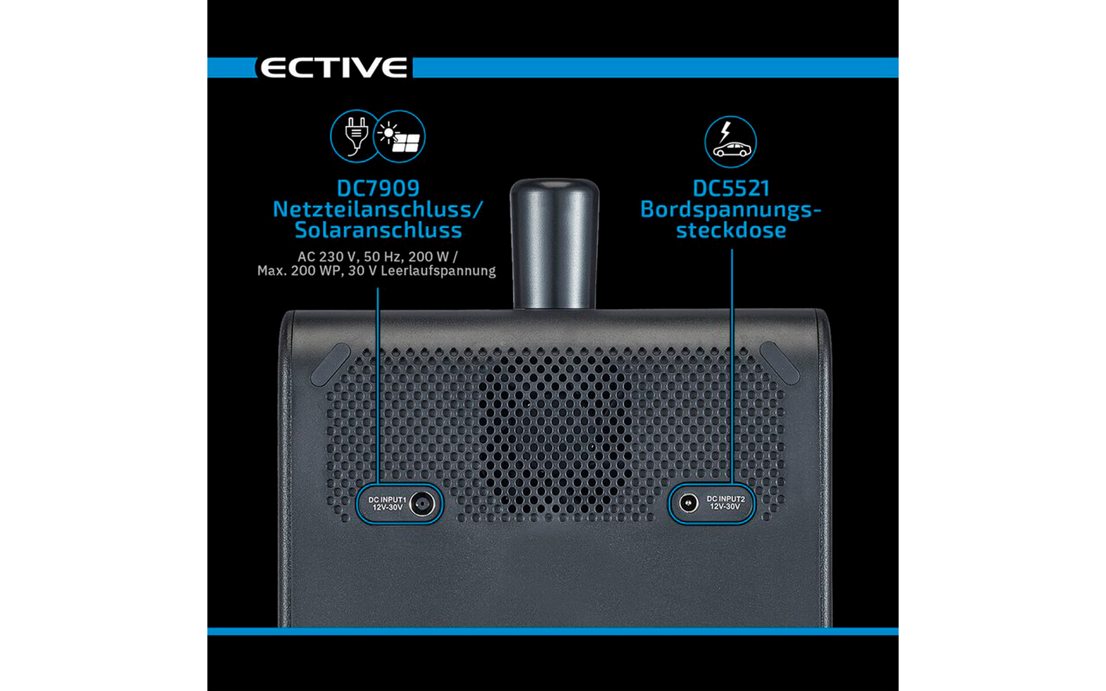 ECTIVE BlackBox 5 Powerstation 500W 512Wh