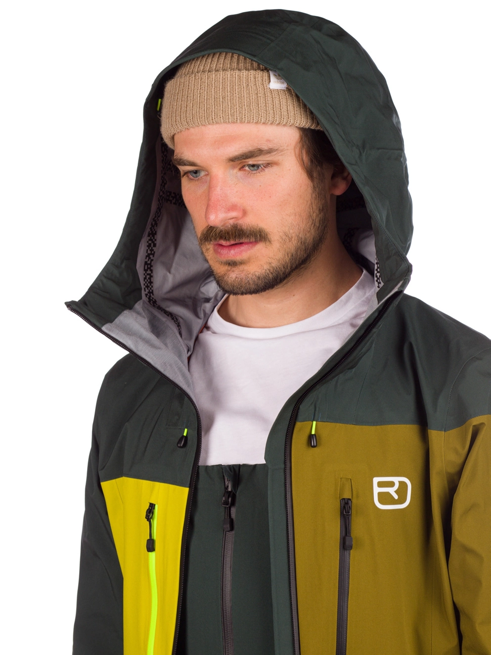 Ortovox 3L Deep Shell Jacket green pine
