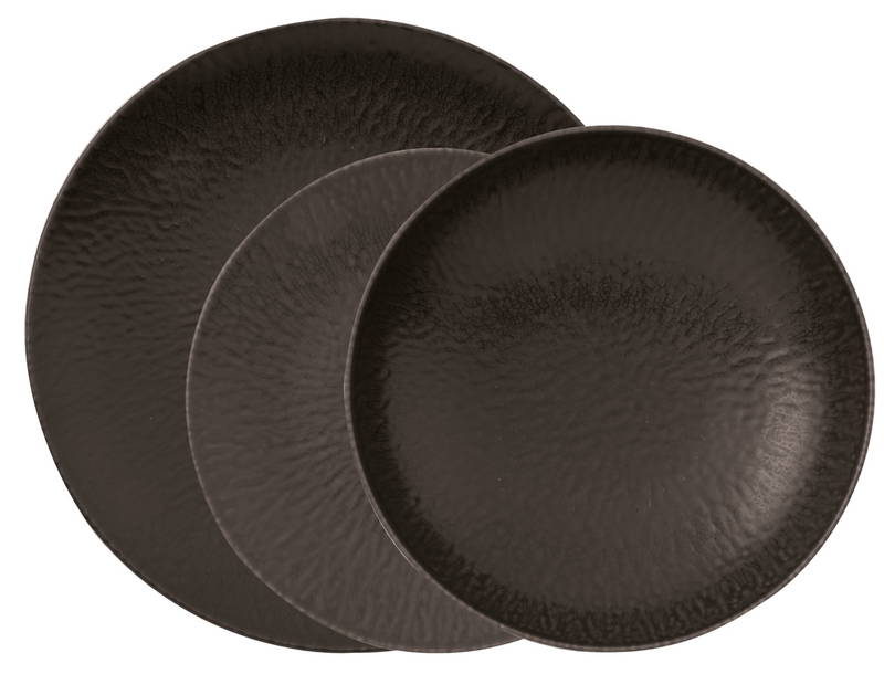 Arthur Krupp Tellerset 12-tlg. Onyx