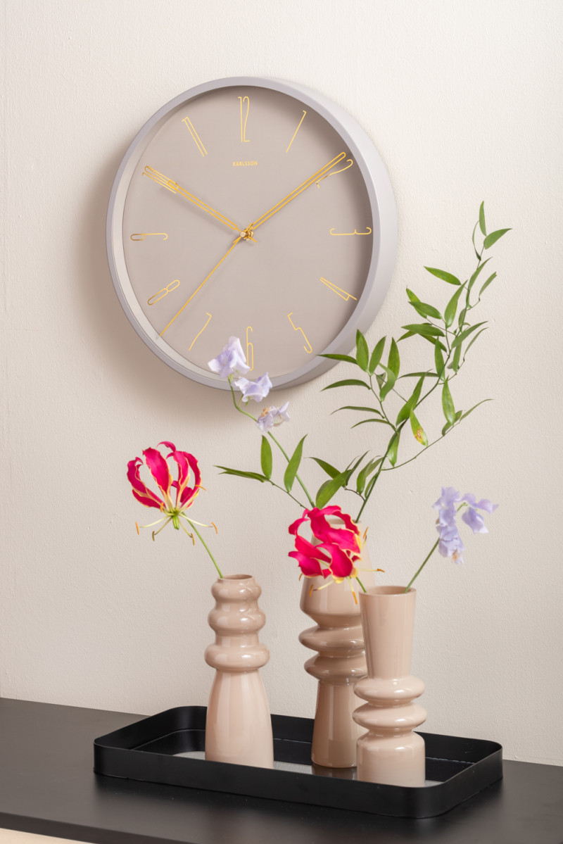Wall Clock Belle Numbers KA5898BK Black