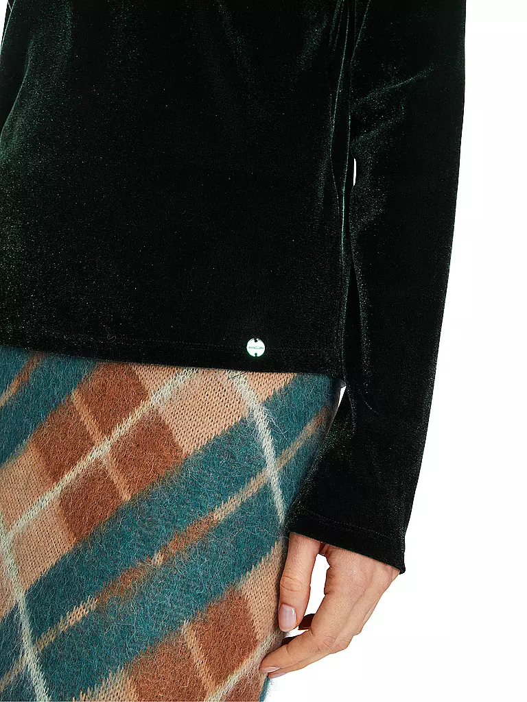 MARC CAIN Rollkragenshirt grün
