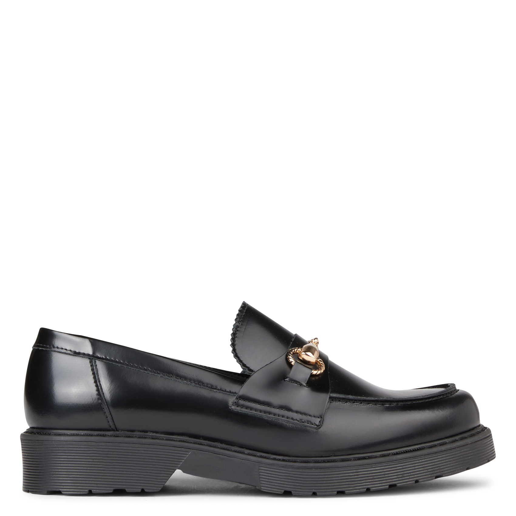 COME - Mocassins en cuir | Noir
