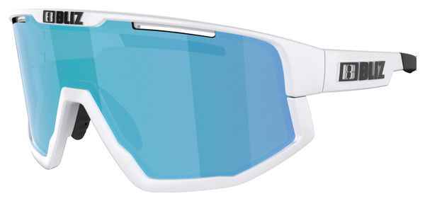 Lunettes Bliz Fusion Small Blanc Mat / Bleu