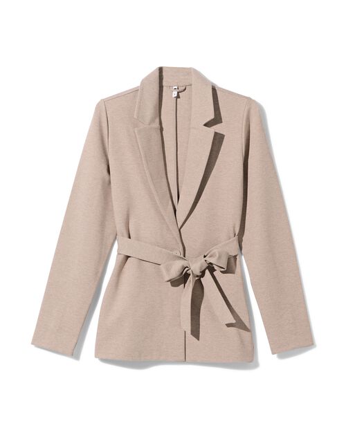 dames blazer Ellis beige