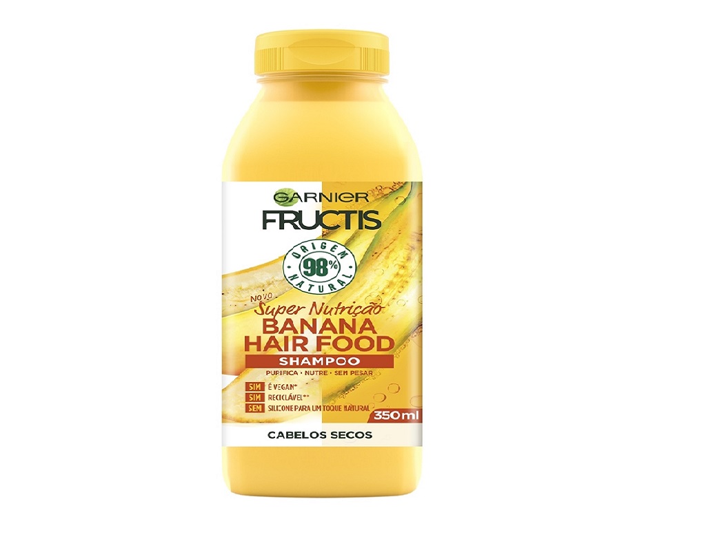 CHAMPÔ FRUCTIS HAIR FOOD BANANA 350ML