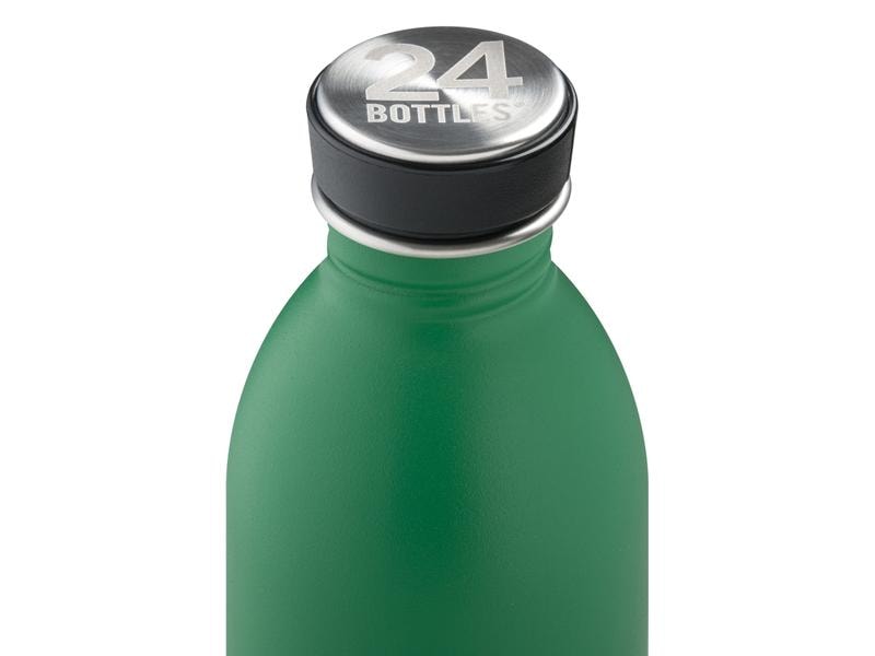 24Bottles Trinkflasche Urban 500 ml, Emerald Green Trinkflasche aus rostfreiem Edelstahl
