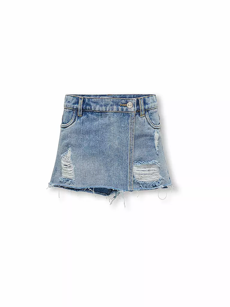 ONLY Mädchen Hosenrock - Skorts KOGTEXAS  hellblau