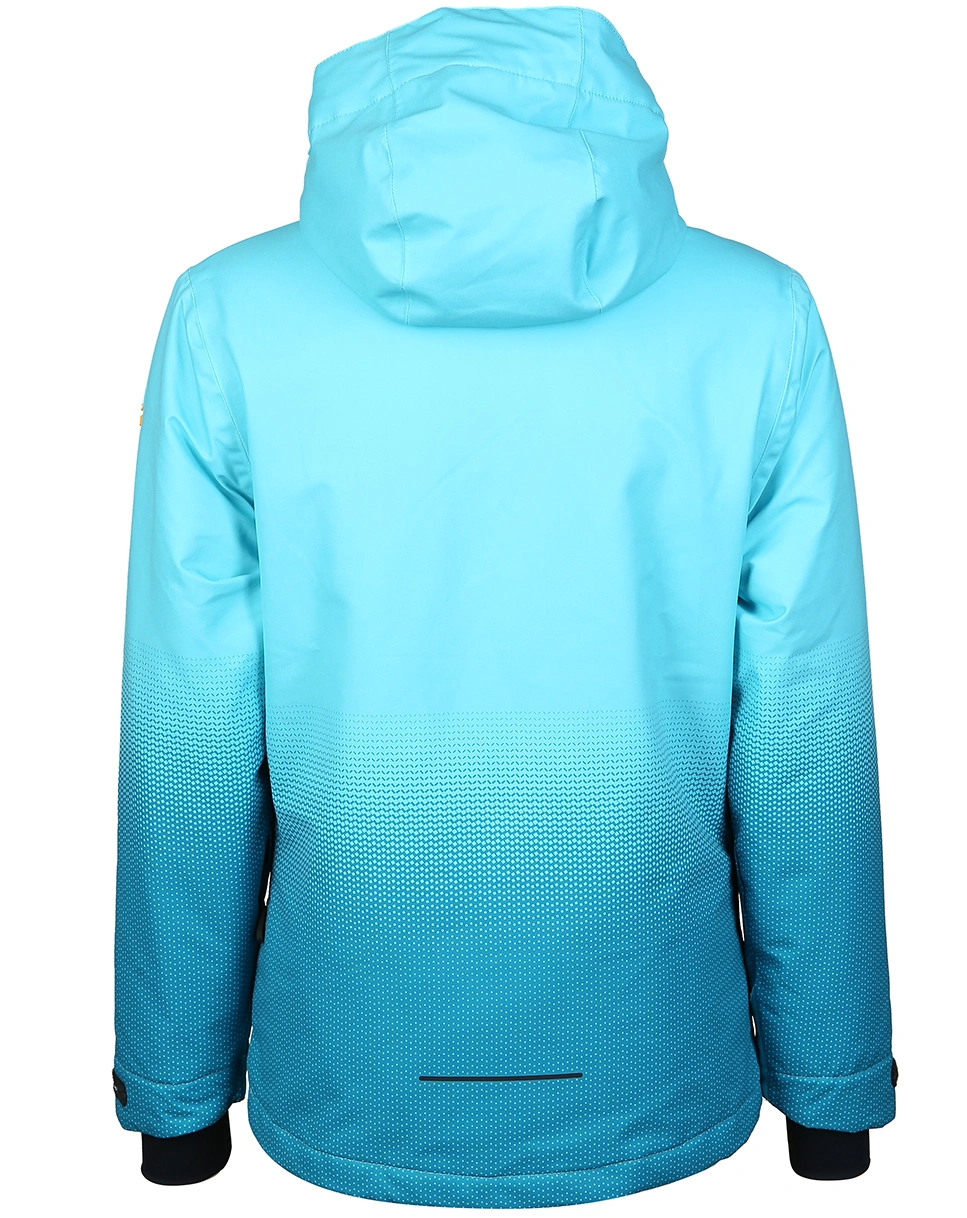Funktionsjacke KSW 183 GRLS SKI in helltürkis/schwarz