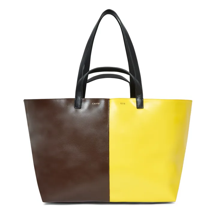 Cahu Cabas Zippé Le Pratique Medium | Marron