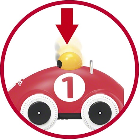 BRIO 30226 Push & Go Racerbil
