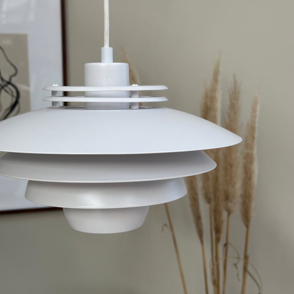 TAKLAMPE DYBERG LARSEN EJKA MINI MATTHVIT