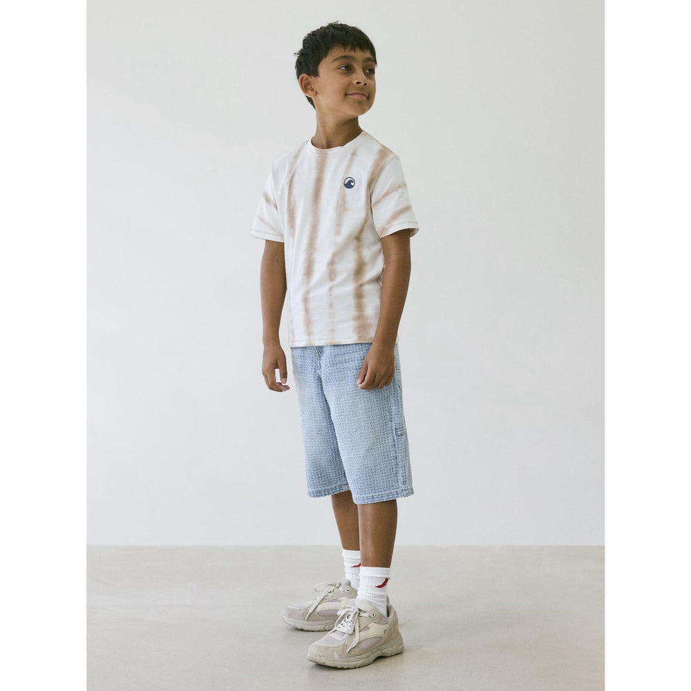 Køb Name It Light Blue Denim Nkmben Skater Dnm Bermuda 3344-Ok H