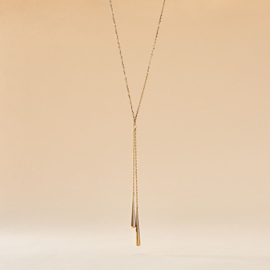 Collier Graham Plaqué Or Jaune