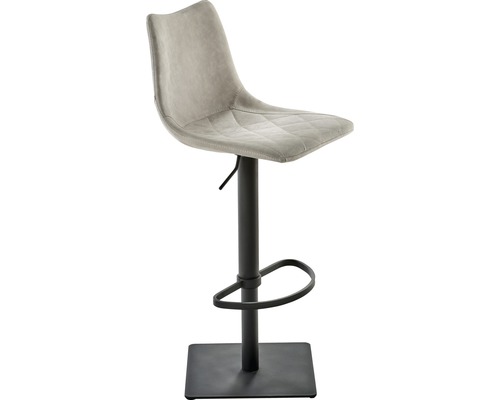 Barkruk Mayer Zitmeubelen 1275 43 x 50 x 85 cm Staal zwart/lichtgrijs 1275-03-544