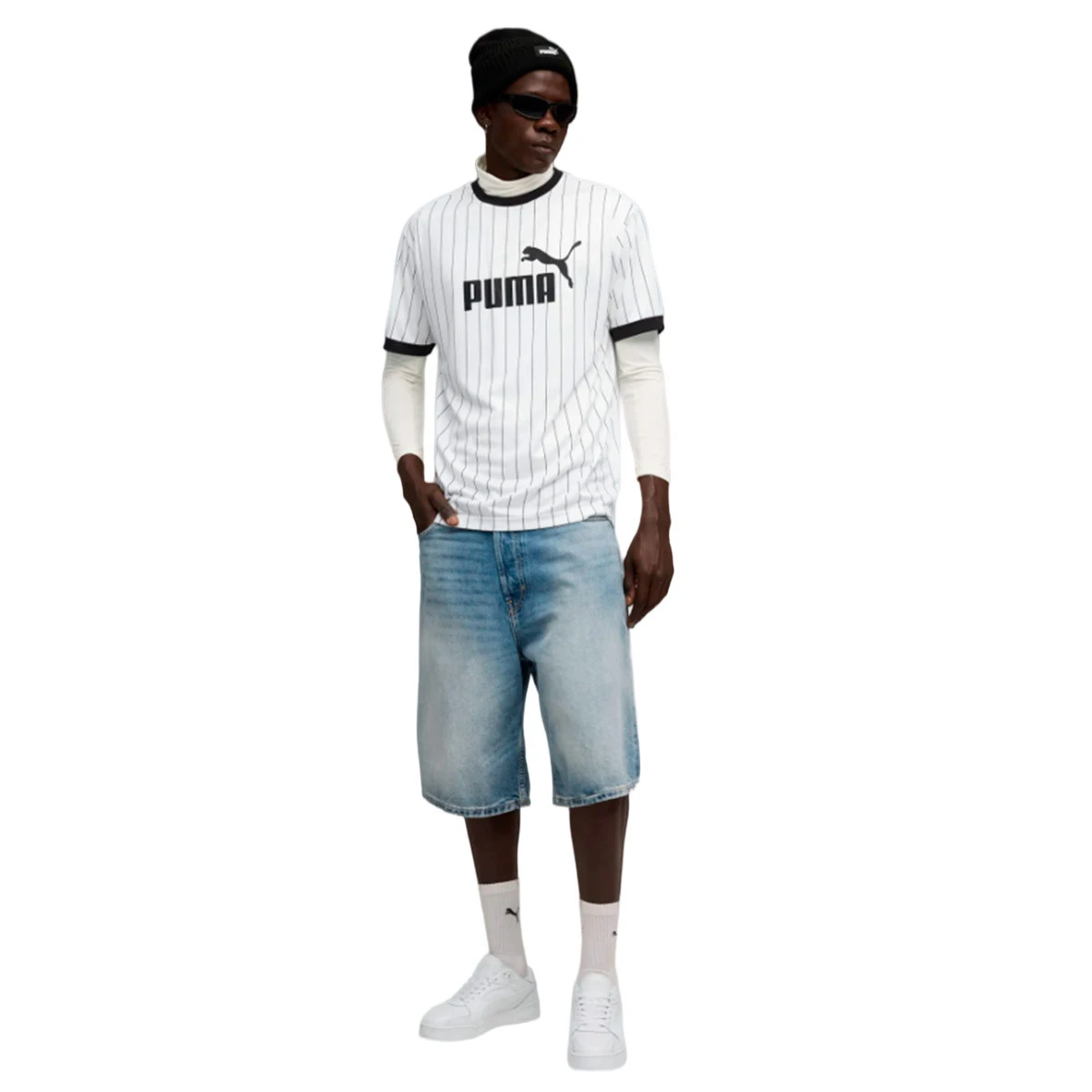 T-Shirt Puma Essentials Striped Jersey