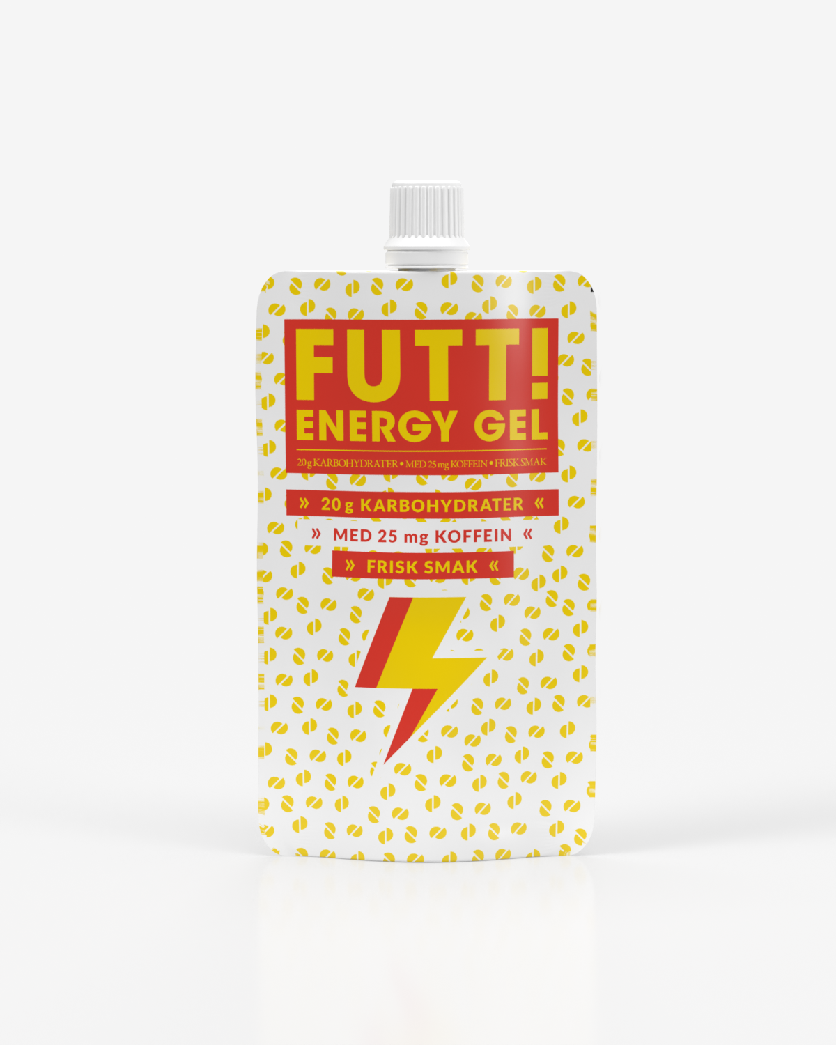 FUTT Caffeine, Energy &amp; Electrolytes Gel 10x50g - TIPAKNING - DATODEAL