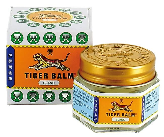 BAUME DU TIGRE - BAUME BLANC MENTHOL 19 G