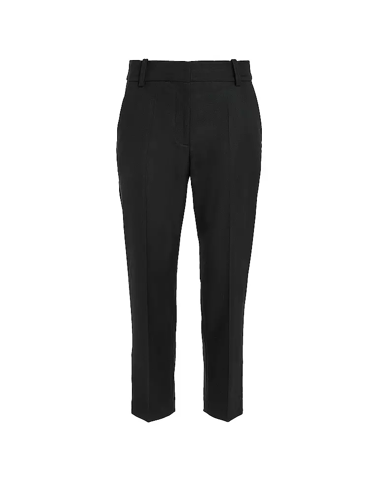 TOMMY HILFIGER Businesshose 7/8 schwarz