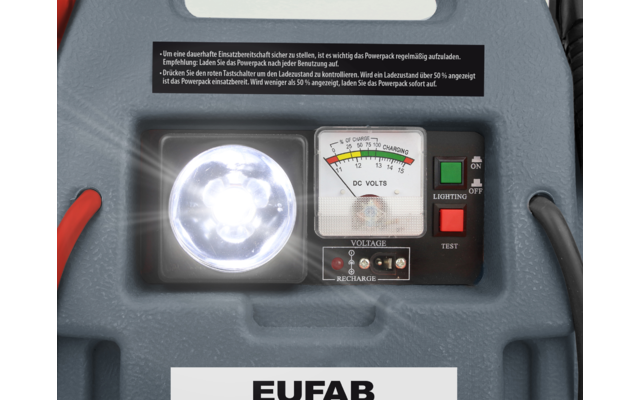 Eufab Powerpack mit Kompressor 7 Ah