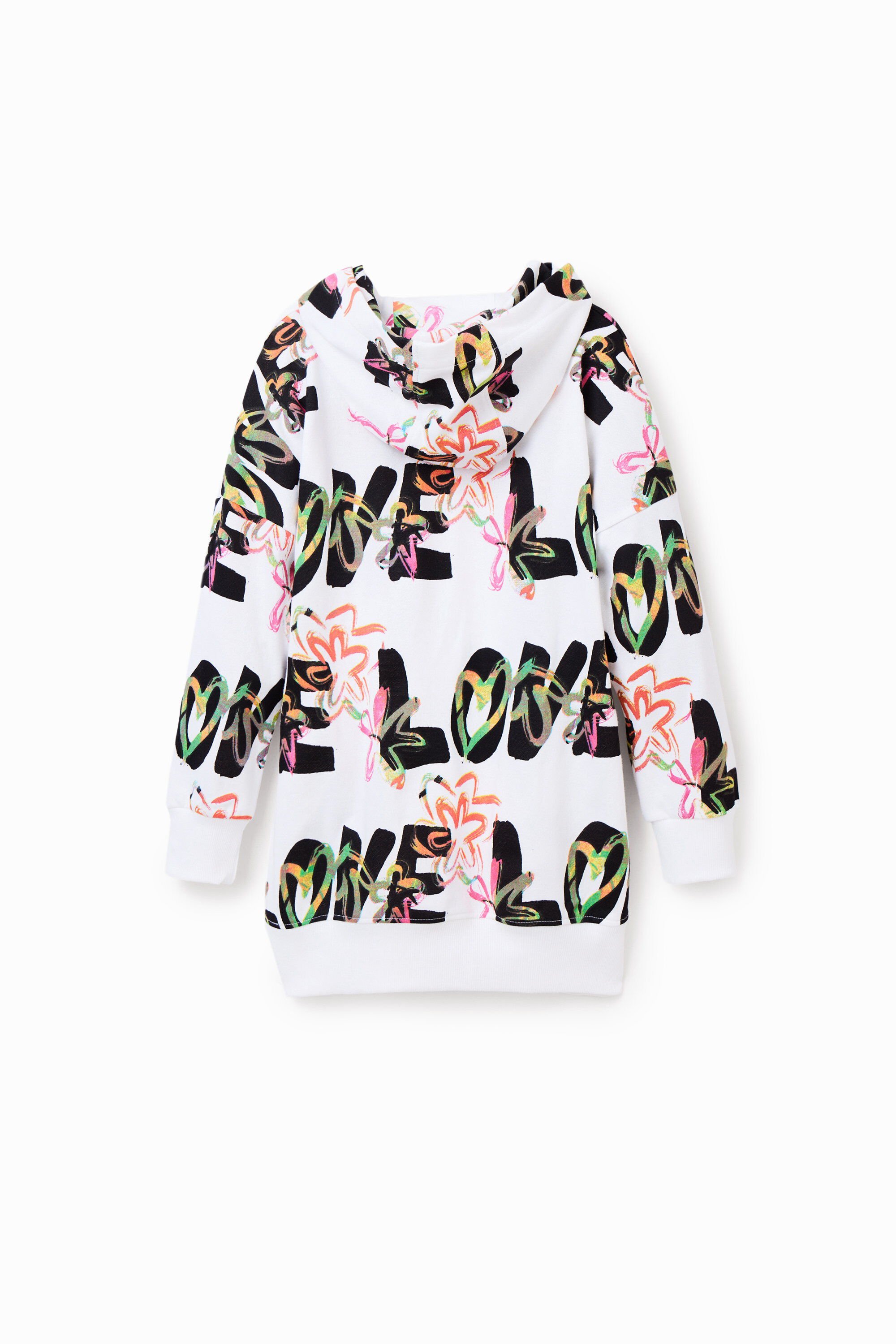 Robe sweat-shirt Love