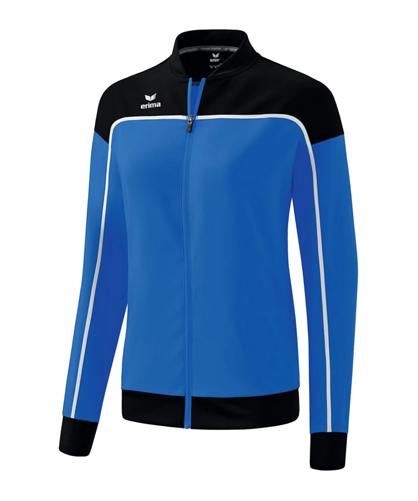 Erima Change by Präsentationsjacke Damen Blau Schwarz