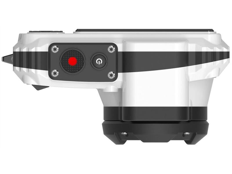Kodak Unterwasserkamera PixPro WPZ2 Weiss Wasser-, stoss- und staubdichte, Point & Shoot-Kamera