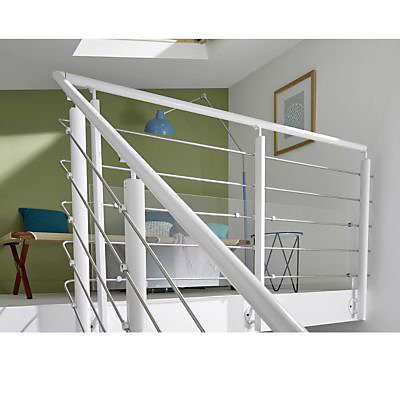 Pack balustrade Inoline white latéral Kordo