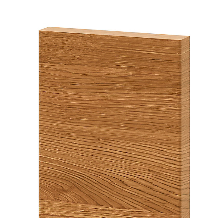 Bandeau de four Chia chêne fumé l. 59,7 cm x H. 11,5 cm GoodHome