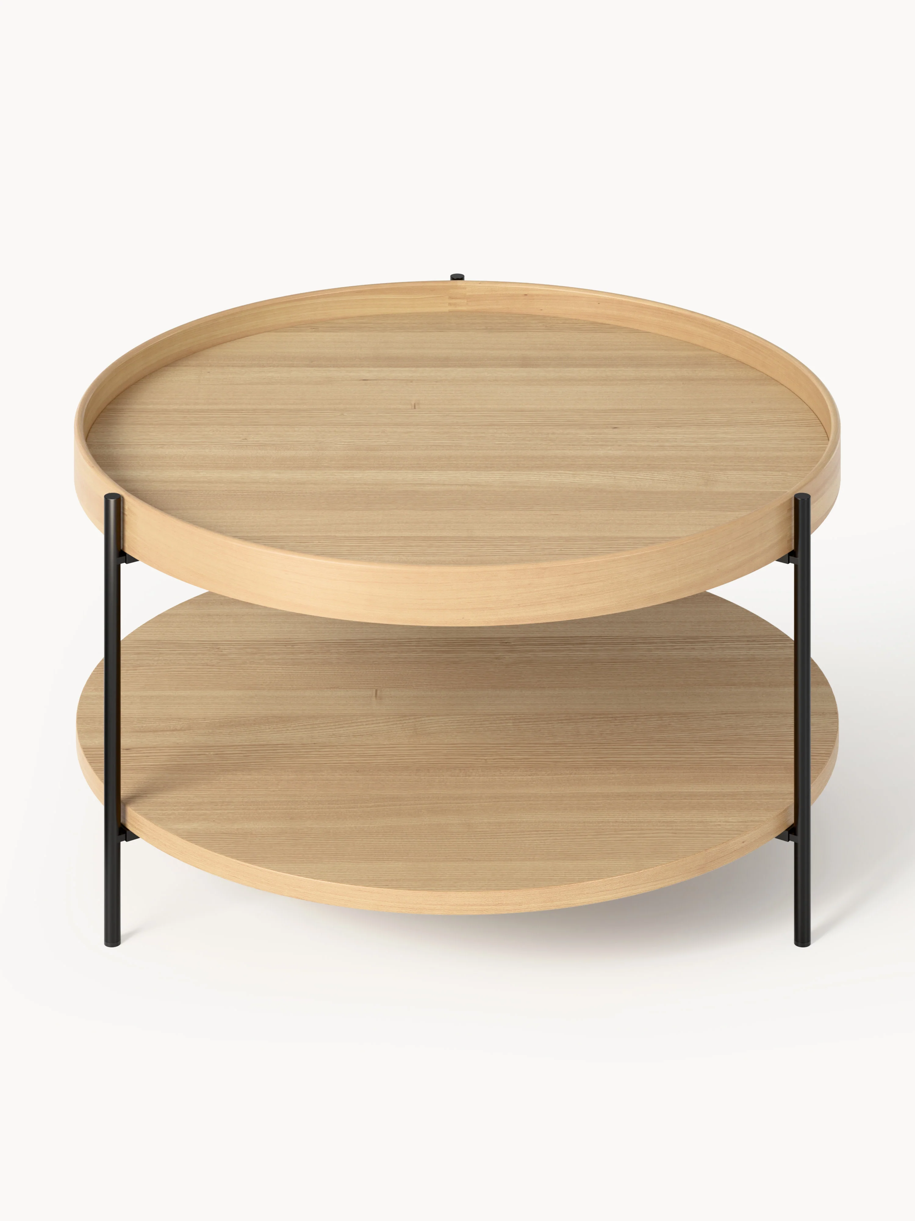 Ronde houten salontafel Renee