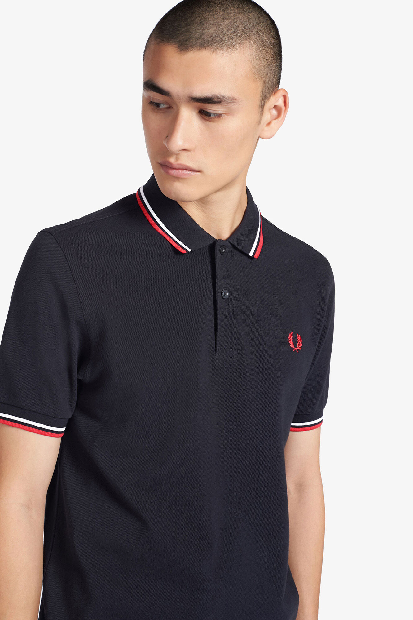 Camisa Fred Perry - Azul Marinho