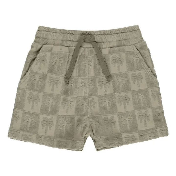 Rylee + Cru Short Eponge Palmiers | Sauge