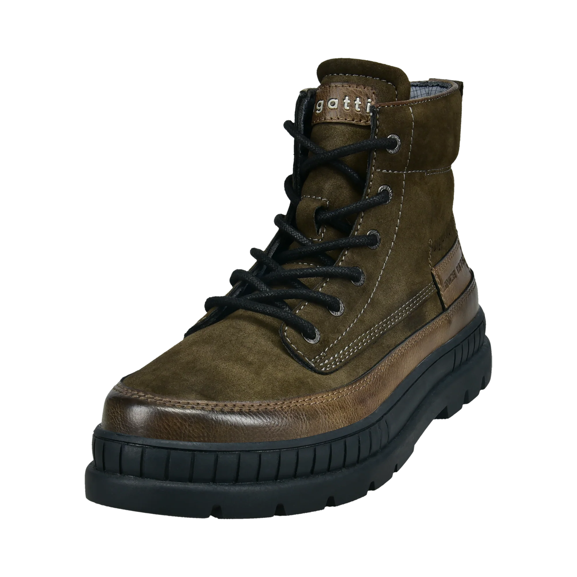 Stiefel dunkelgrün