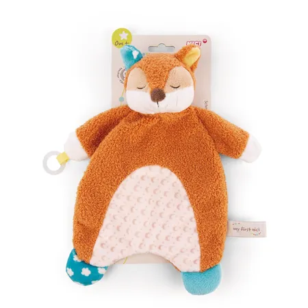 NICI Schmusetuch Fuchs Finni schlafend 26x25cm