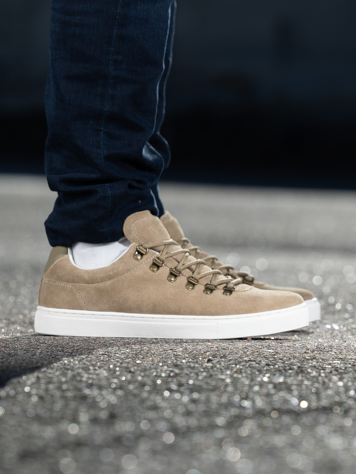 Jean Paul - Sancerre Suede Taupe - Trapes Sko