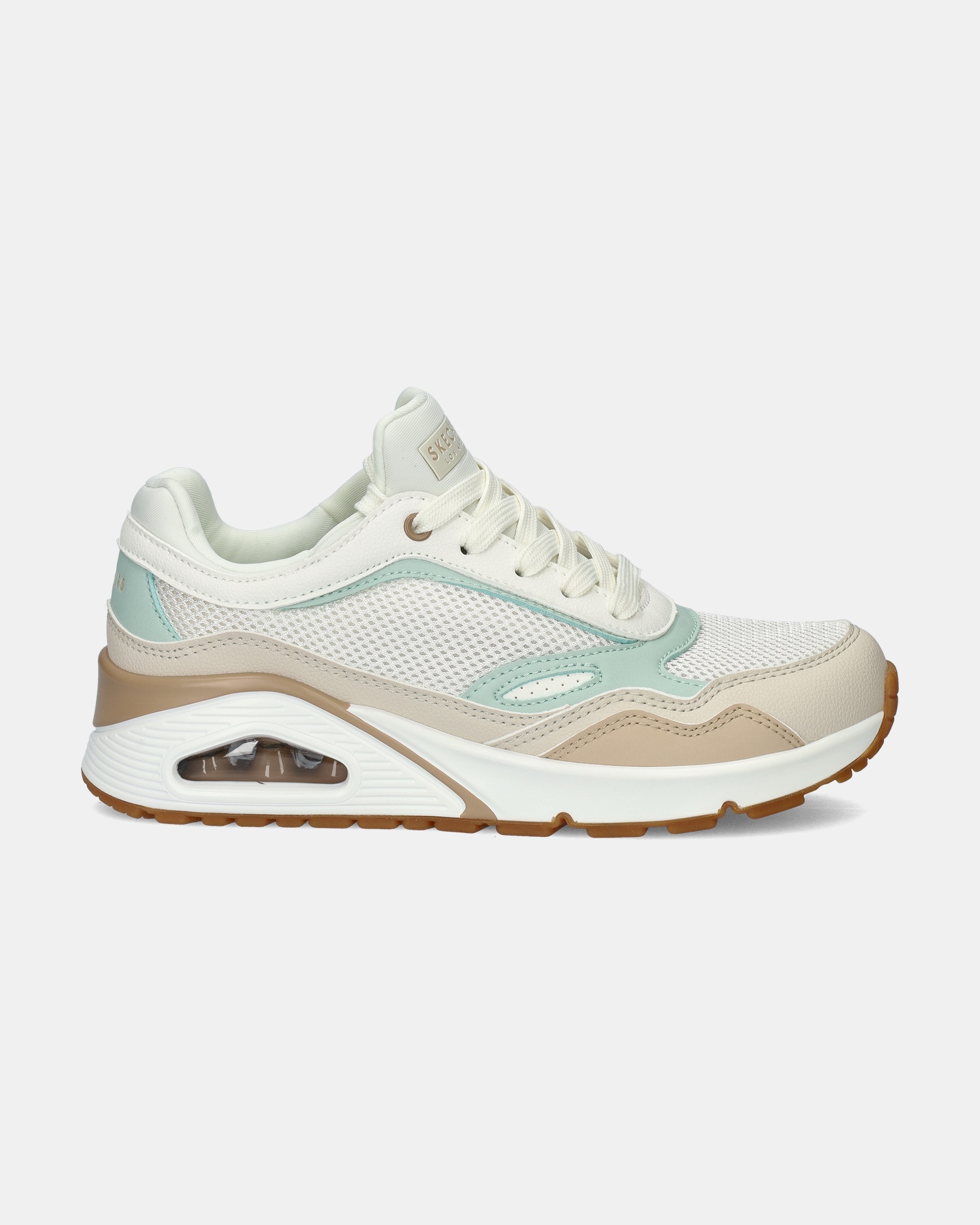 Skechers Uno Lage sneakers  - wit